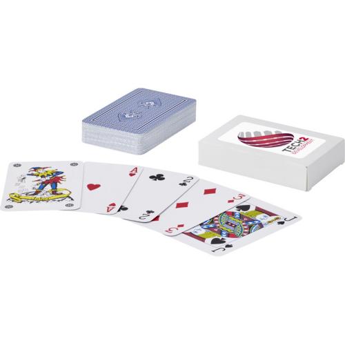 Набор игральных карт из крафт-бумаги Ace - Белый; - купить подарки с логотипом в Воронеже