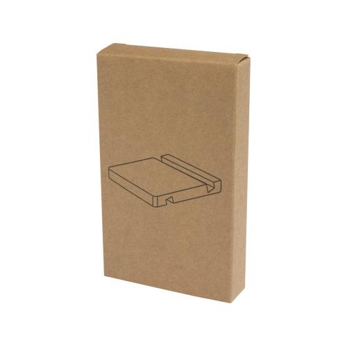 Bubup бамбуковая 2-угольная подставка для планшета и телефона; - купить подарки с логотипом в Воронеже