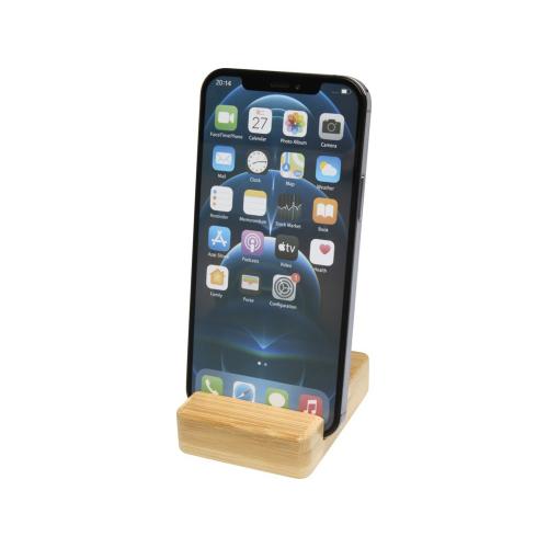 Ebla бамбуковая подставка для телефона; - купить именные сувениры в Воронеже