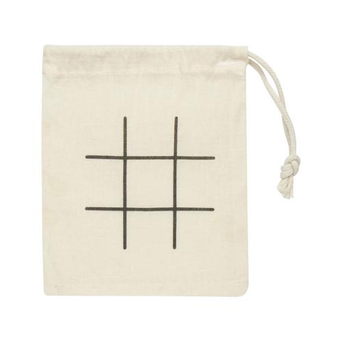 Деревянная игра в крестики-нолики в мешочке Whorl - Натуральный; - купить необычные сувениры в Воронеже