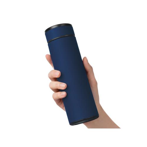 Вакуумный термос Vacuum Flask C1, soft touch, 420мл; - купить подарки с логотипом в Воронеже