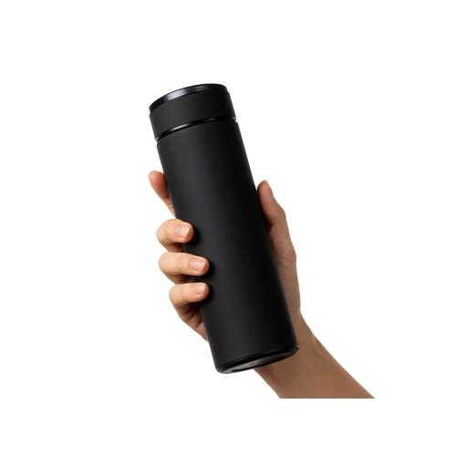 Вакуумный термос Vacuum Flask C1, soft touch, 420мл; - купить подарки с логотипом в Воронеже