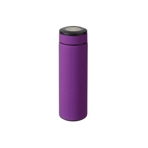 Вакуумный термос Vacuum Flask C1, soft touch, 420мл, фиолетовый