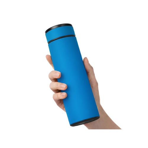 Термос Confident с покрытием soft-touch 420мл; - купить подарки с логотипом в Воронеже