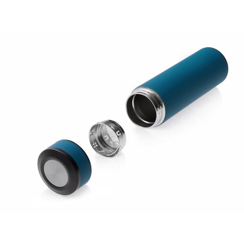 Термос Confident с покрытием soft-touch 420мл; - купить именные сувениры в Воронеже