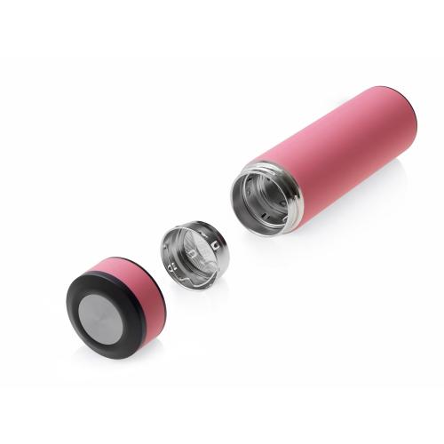 Термос Confident с покрытием soft-touch 420мл; - купить именные сувениры в Воронеже