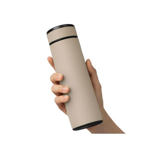 Термос Confident с покрытием soft-touch 420мл; - купить подарки с логотипом в Воронеже