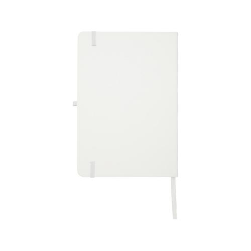 Teak блокнот А5 из переработан. материала в твердой обложке с линован. страницами - Белый; - купить необычные сувениры в Воронеже