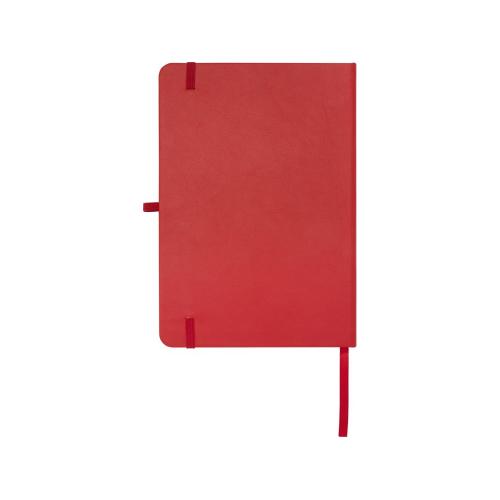 Teak блокнот А5 из переработан. материала в твердой обложке с линован. страницами - Красный; - купить необычные сувениры в Воронеже