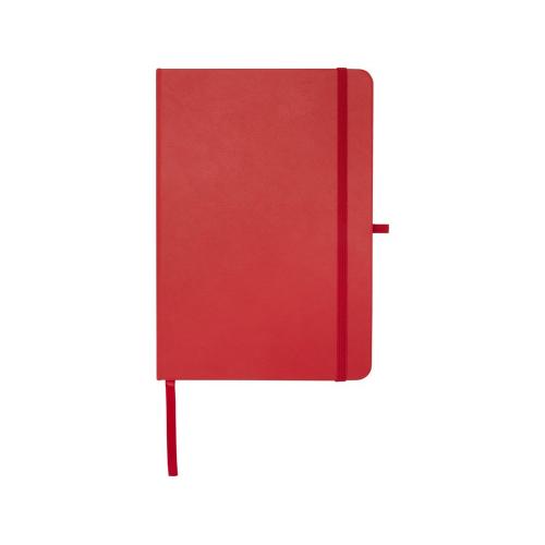 Teak блокнот А5 из переработан. материала в твердой обложке с линован. страницами - Красный; - купить необычные подарки в Воронеже