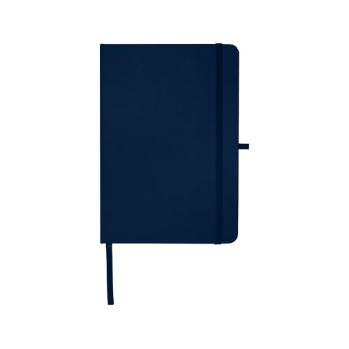 Teak блокнот А5 из переработан. материала в твердой обложке с линован. страницами - Темно - синий; - купить необычные подарки в Воронеже