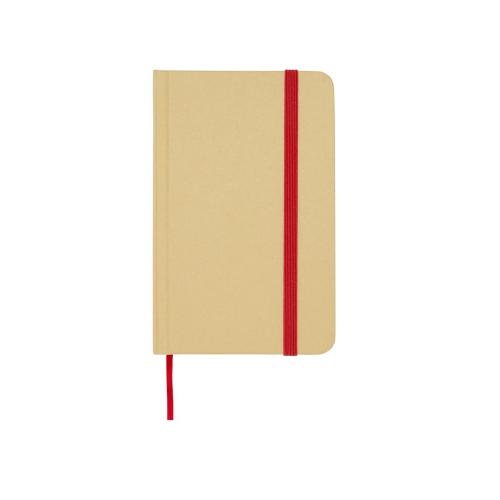 Reed блокнот формата А6 из переработанного материала в твердой обложке с простыми страницами - Красный; - купить необычные подарки в Воронеже