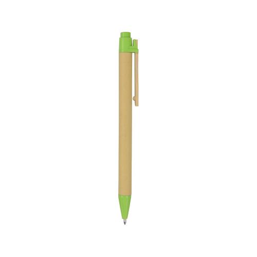 Ручка шариковая Salvador, натуральный/зеленый; - купить необычные сувениры в Воронеже