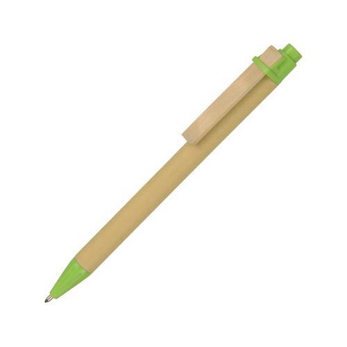 Ручка шариковая Salvador, натуральный/зеленый; - купить бизнесс-сувениры в Воронеже
