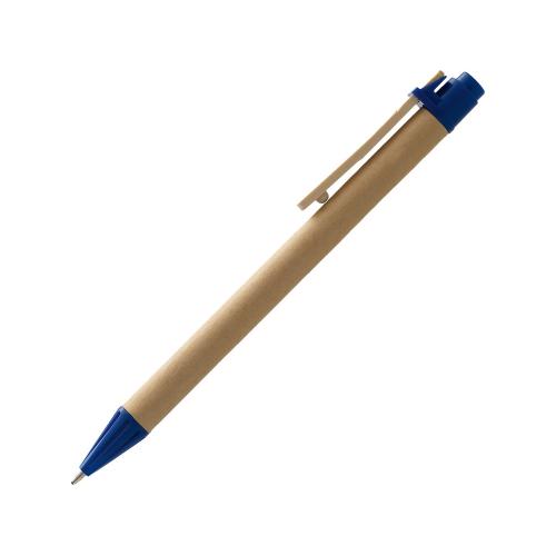 Ручка шариковая Salvador, натуральный/темно-синий; - купить бизнесс-сувениры в Воронеже