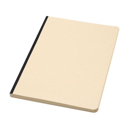 Блокнот из сахарного тростника и RPET А5 Liliana, натуральный/черный