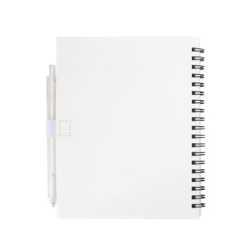 Набор Niove из блокнота из переработанного пластика в мягкой обложке и шариковой ручки ; - купить необычные сувениры в Воронеже