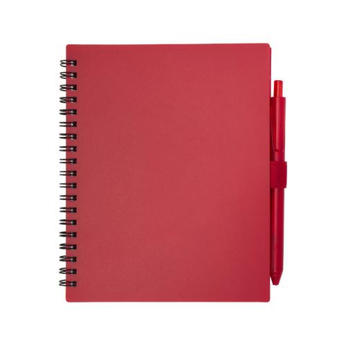 Набор Niove из блокнота из переработанного пластика в мягкой обложке и шариковой ручки ; - купить необычные подарки в Воронеже