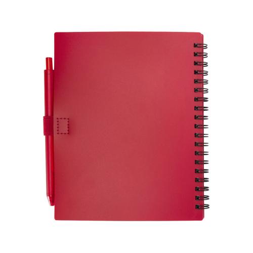 Набор Niove из блокнота из переработанного пластика в мягкой обложке и шариковой ручки ; - купить необычные сувениры в Воронеже