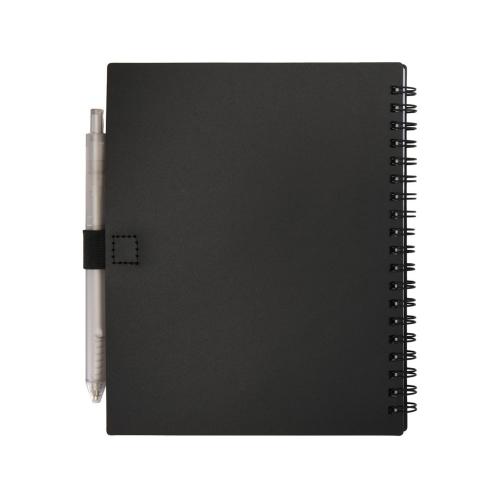 Набор Niove из блокнота из переработанного пластика в мягкой обложке и шариковой ручки ; - купить необычные сувениры в Воронеже