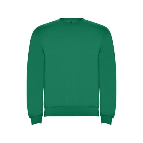 Свитшот с начесом Clasica детский, зеленый