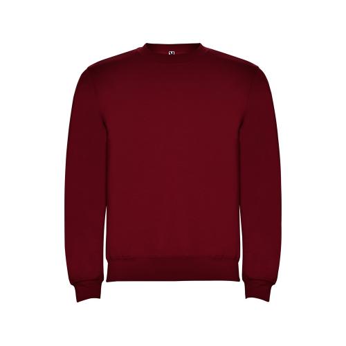 Свитшот с начесом Clasica детский, гранатовый