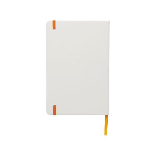 Блокнот Spectrum A5 с белой бумагой и цветной закладкой; - купить подарки с логотипом в Воронеже