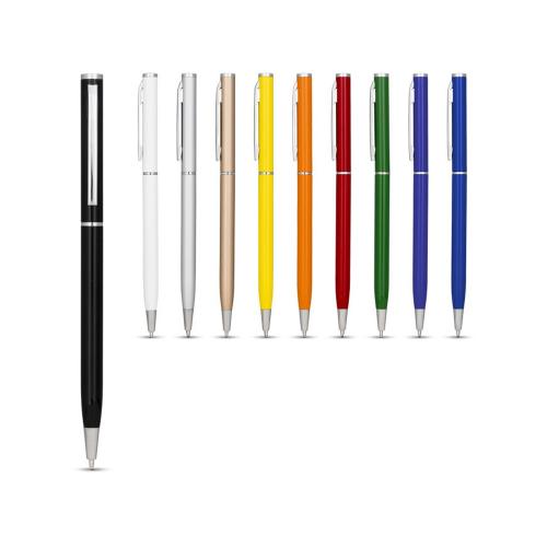 Ручка металлическая шариковая Slim; - купить необычные сувениры в Воронеже