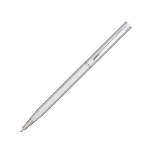 Ручка металлическая шариковая Slim, серый