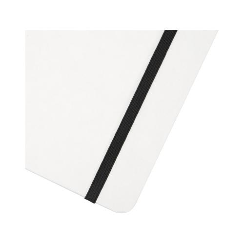 Holm блокнот формата А5 из каменной бумаги с линованными страницами - Белый; - купить подарки с логотипом в Воронеже