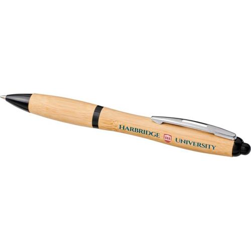 Шариковая ручка Nash из бамбука; - купить именные сувениры в Воронеже