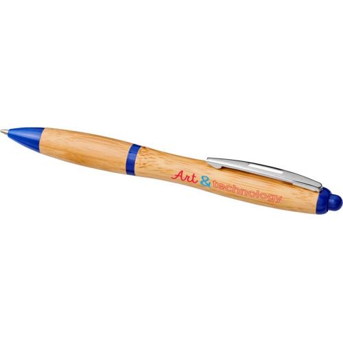 Шариковая ручка Nash из бамбука; - купить именные сувениры в Воронеже