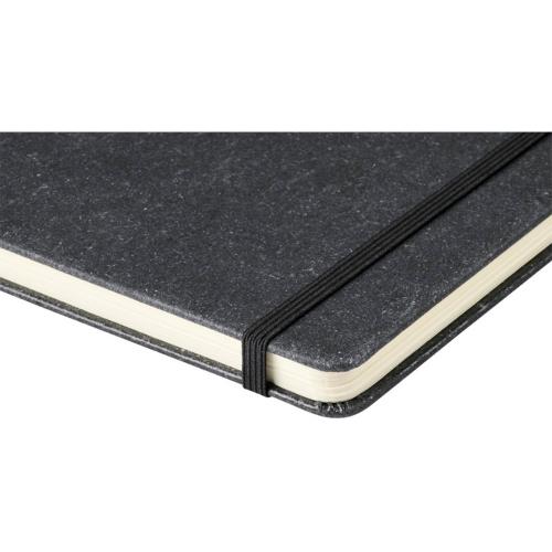 Блокнот Atlana размером A5 с отделкой из кусочков кожи; - купить подарки с логотипом в Воронеже