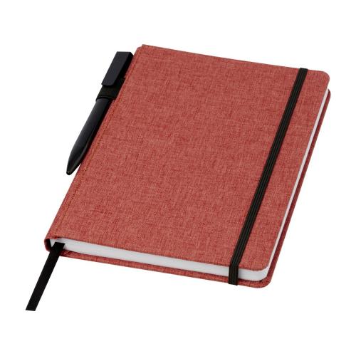 Блокнот Orin, формат А5, из переработанного ПЭТ; - купить именные сувениры в Воронеже