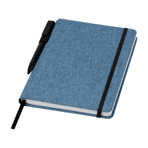 Блокнот Orin, формат А5, из переработанного ПЭТ; - купить именные сувениры в Воронеже