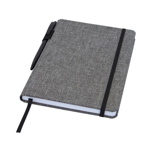 Блокнот Orin, формат А5, из переработанного ПЭТ; - купить именные сувениры в Воронеже