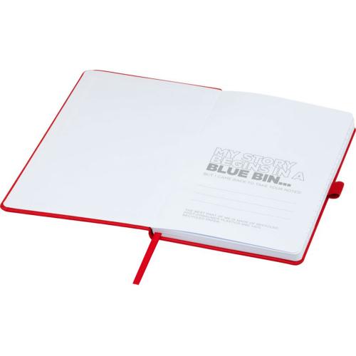 Блокнот Honua форматом A5 из переработанной бумаги с обложкой из переработанного ПЭТ; - купить подарки с логотипом в Воронеже