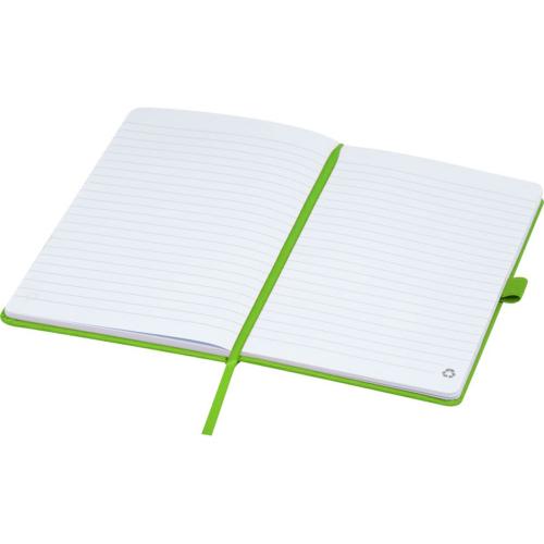 Блокнот Honua форматом A5 из переработанной бумаги с обложкой из переработанного ПЭТ; - купить именные сувениры в Воронеже