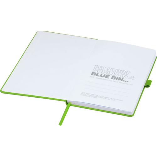 Блокнот Honua форматом A5 из переработанной бумаги с обложкой из переработанного ПЭТ; - купить подарки с логотипом в Воронеже