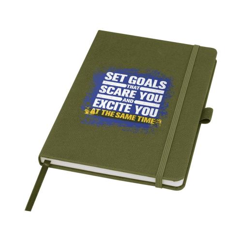 Блокнот Honua форматом A5 из переработанной бумаги с обложкой из переработанного ПЭТ; - купить подарки с логотипом в Воронеже