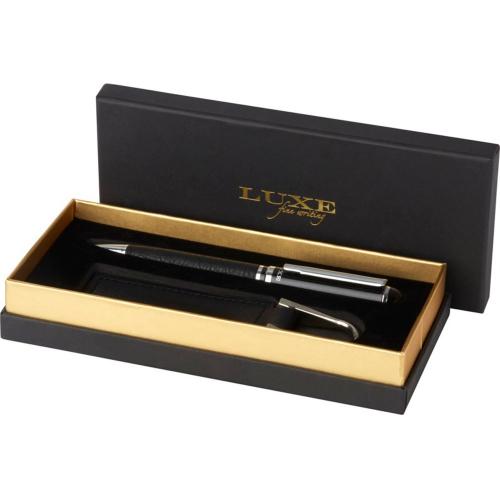 Verse Подарочный набор из шариковой ручки и брелока; - купить подарки с логотипом в Воронеже