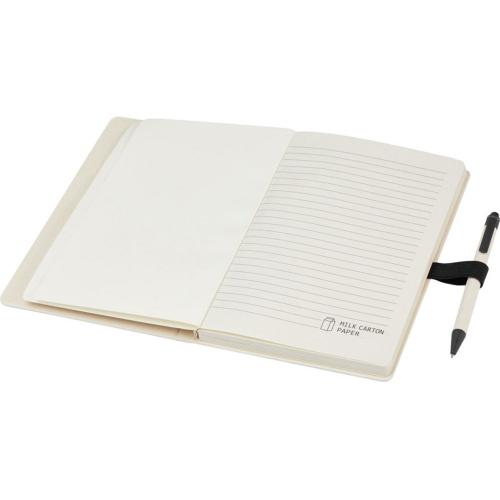 Блокнот размером A5 и шариковая ручка Dairy Dream; - купить именные сувениры в Воронеже