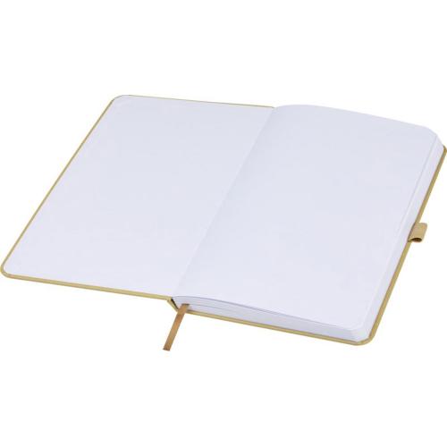 Блокнот Fabianna с мятой бумагой в твердой обложке; - купить подарки с логотипом в Воронеже