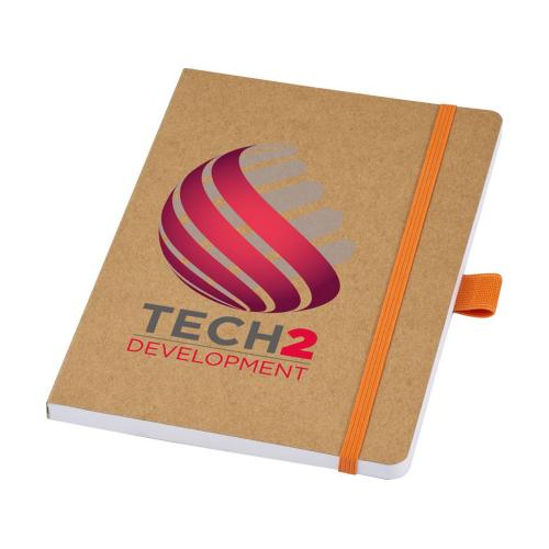 Блокнот Berk формата из переработанной бумаги; - купить подарки с логотипом в Воронеже