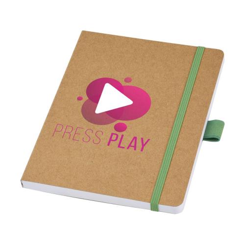 Блокнот Berk формата из переработанной бумаги; - купить подарки с логотипом в Воронеже