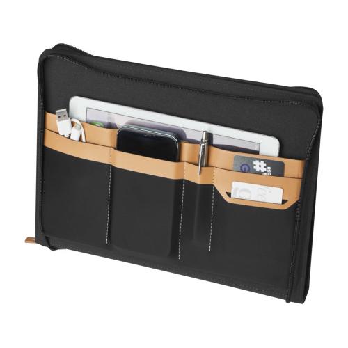 Папка Nomumi - Черный; - купить подарки с логотипом в Воронеже