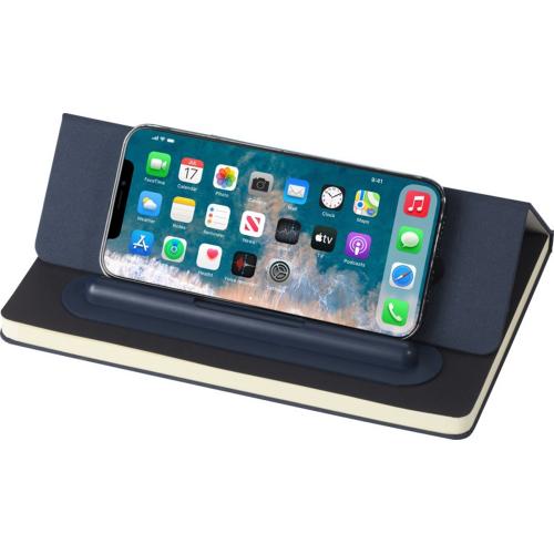 Skribo набор из шариковой ручки и блокнота - Нейви; - купить подарки с логотипом в Воронеже