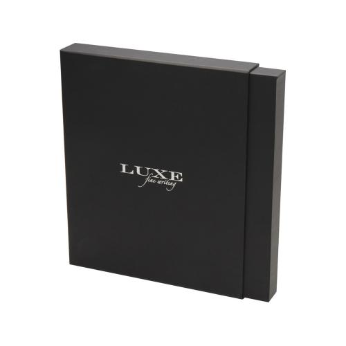 Legato блокнот формата А5 с набором из шариковой ручки и ручки-роллера - Коричневый; - купить именные сувениры в Воронеже