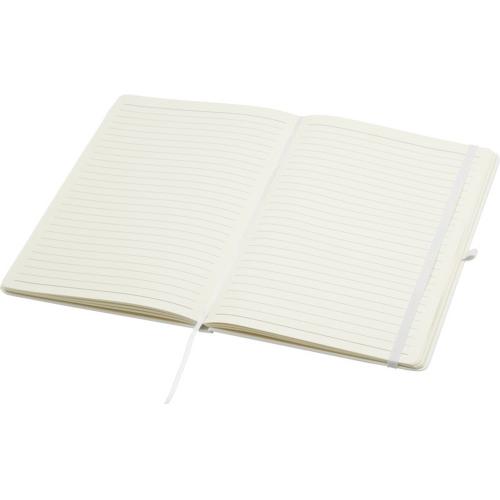 Блокнот Spectrum Plus формата A5 в твердой обложке - Белый; - купить именные сувениры в Воронеже