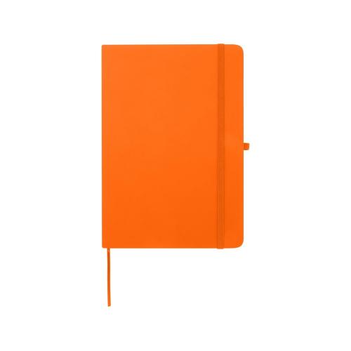 Блокнот Spectrum Plus формата A5 в твердой обложке - Оранжевый; - купить необычные подарки в Воронеже